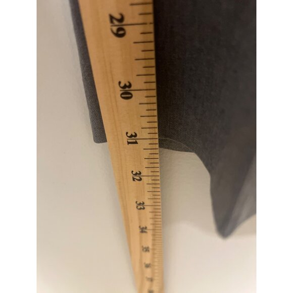 Akris Punto Womens Gray Wool-Blend Straight-Leg Trousers Preppy Slacks  Sz 6 - Picture 5 of 8